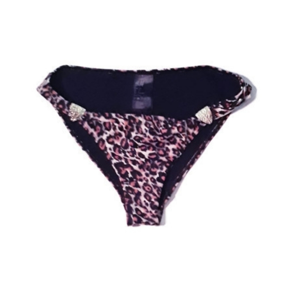 H&M leopard print bikini bottom.